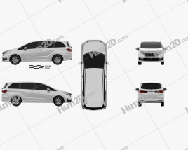 Honda Odyssey Absolute 2021 clipart