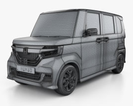 Honda N-Box Custom 2024 clipart