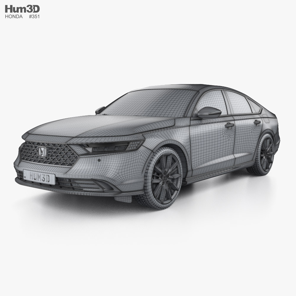 Honda Accord Hybrid Touring 2024 car clipart