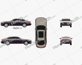 Hongqi H9 2020 car clipart