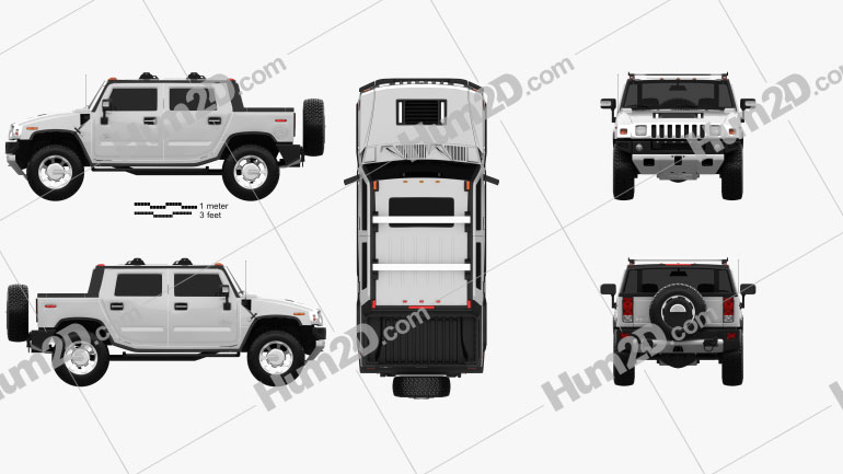 Hummer H2 SUT 2011 PNG Clipart