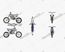 Husqvarna TC 85 2020 Motorcycle clipart