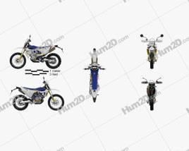 Husqvarna 701 Enduro 2020 Moto clipart