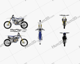 Husqvarna FC 350 2020 Motorrad clipart