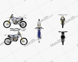 Husqvarna FE 250 2020 Moto clipart