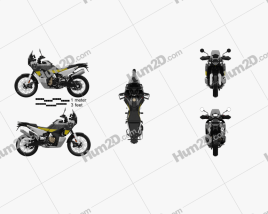 Husqvarna Norden 901 2022 Motorcycle clipart