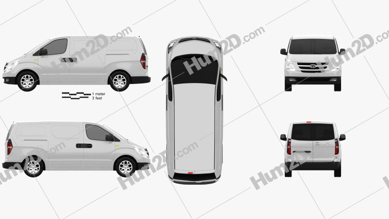 Hyundai H1 iLoad 2010 PNG Clipart