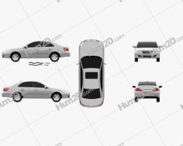 Hyundai Sonata Ling Xiang (CN) 2008 car clipart