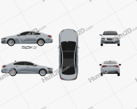 Hyundai AG (Aslan) 2014 car clipart