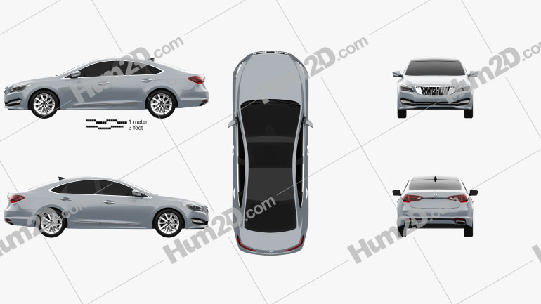 Hyundai AG (Aslan) 2014 Clipart Image