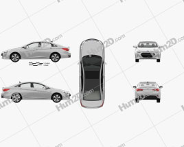 Hyundai Sonata (YF) hybrid com interior HQ 2015 car clipart
