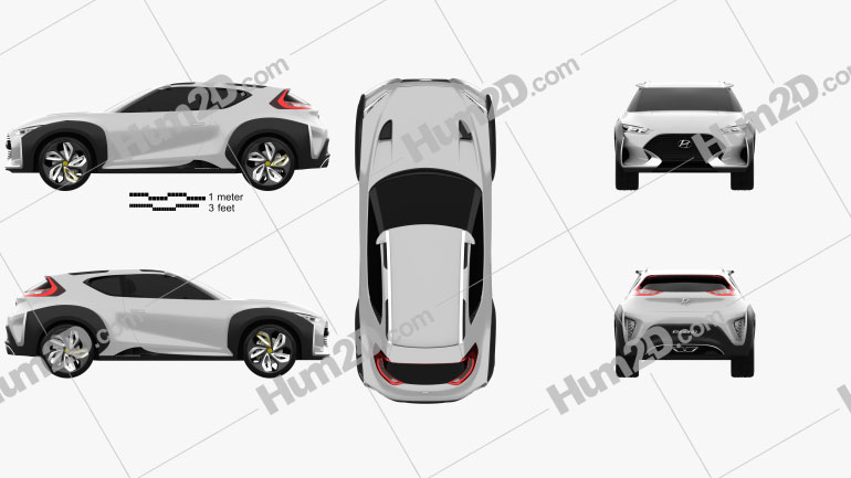 Hyundai Enduro 2015 car clipart