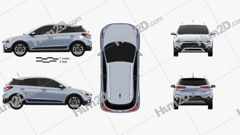 Hyundai i20 Active 2015 Blueprint