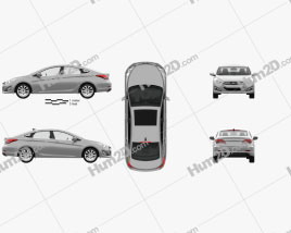 Hyundai i40 sedan com interior HQ 2011 car clipart