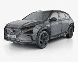 Hyundai Nexo 2020 car clipart