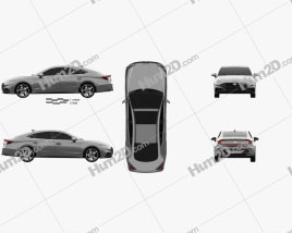 Hyundai Sonata US-Spez 2019 car clipart