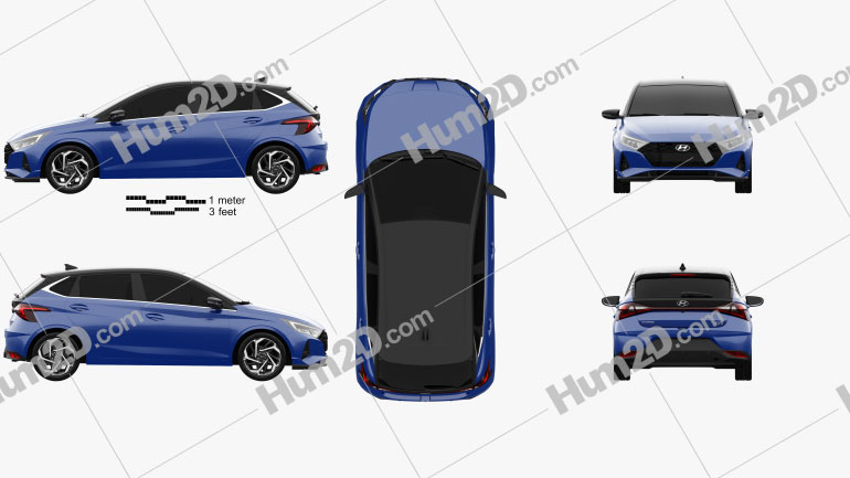 Hyundai i20 2020 Blueprint