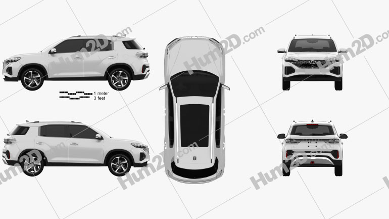 Hyundai ix35 CN-Spez 2021 car clipart