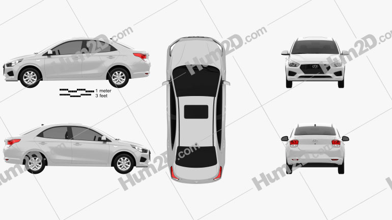Hyundai Reina 2020 car clipart