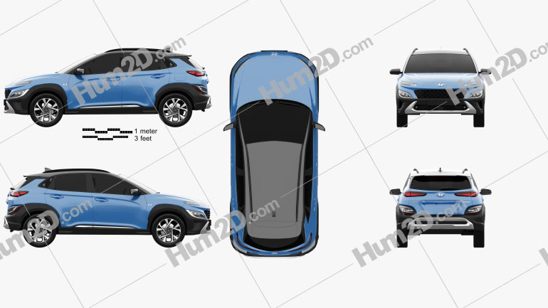 Hyundai Kona 2020 PNG Clipart