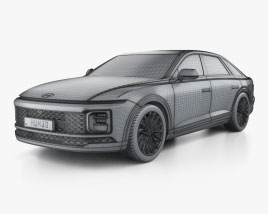 Hyundai Grandeur 2024 car clipart