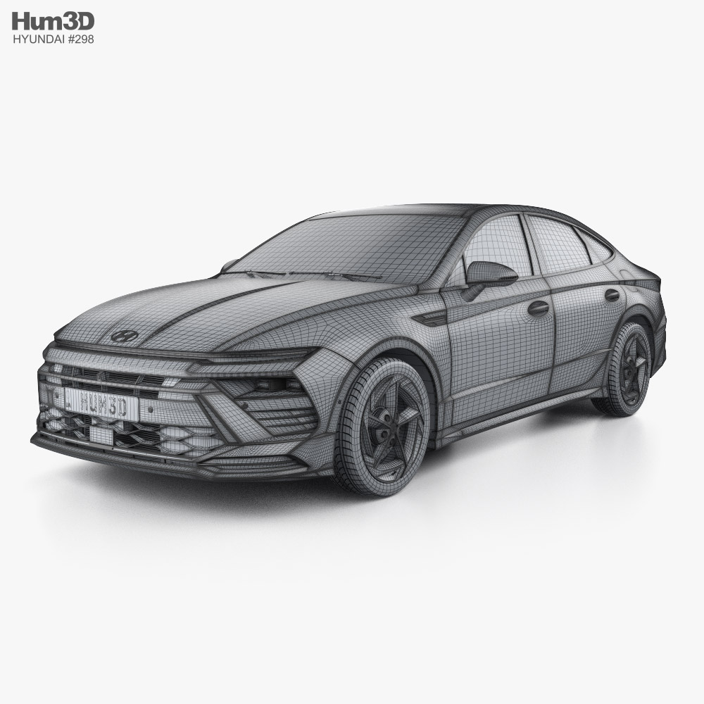 Hyundai Sonata 2024 car clipart