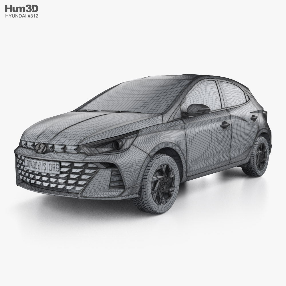 Hyundai HB20 2023 car clipart