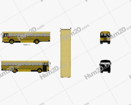 IC FE Schulbus 2006 clipart