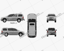 Infiniti QX56 (JA60) 2004 car clipart