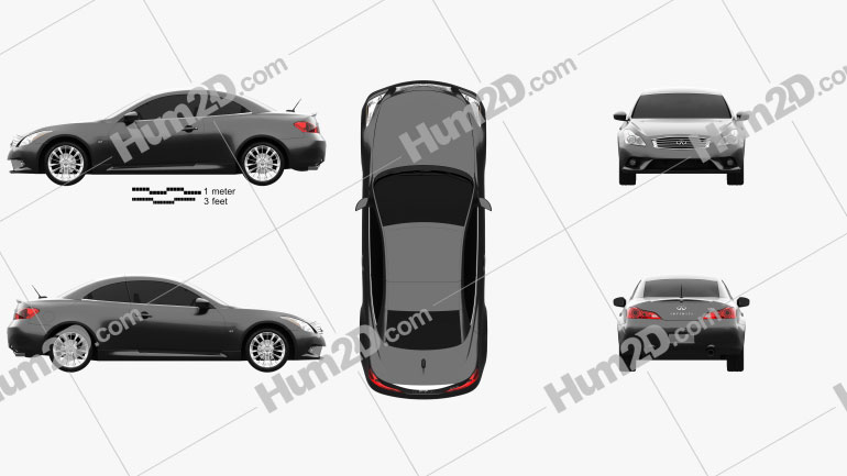 Infiniti Q60 S convertible 2014 Blueprint