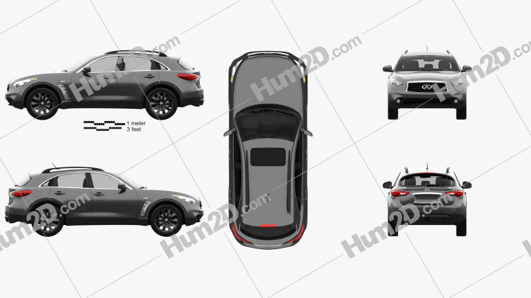 Infiniti QX70 S Ultimate 2015 PNG Clipart