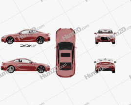 Infiniti Q60 S com interior HQ 2017 car clipart