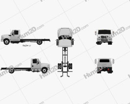 International TerraStar Fahrgestell LKW 2010 clipart