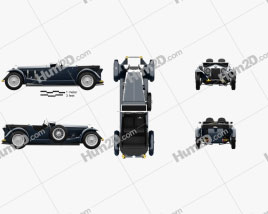 Invicta S-Type 1931 car clipart