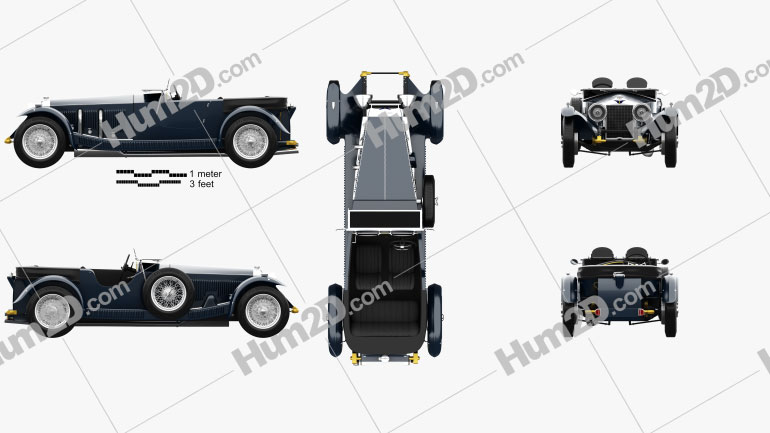 Invicta S-Type 1931 PNG Clipart