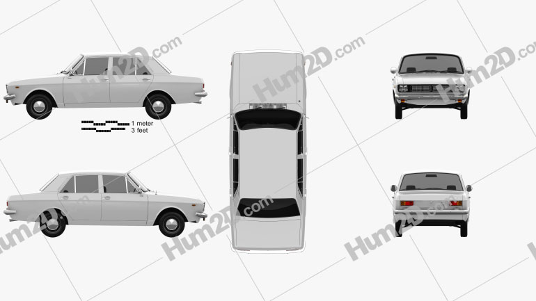 Iran Khodro Paykan 1967 car clipart