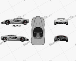 Iso Rivolta Vision Gran Turismo 2017 car clipart