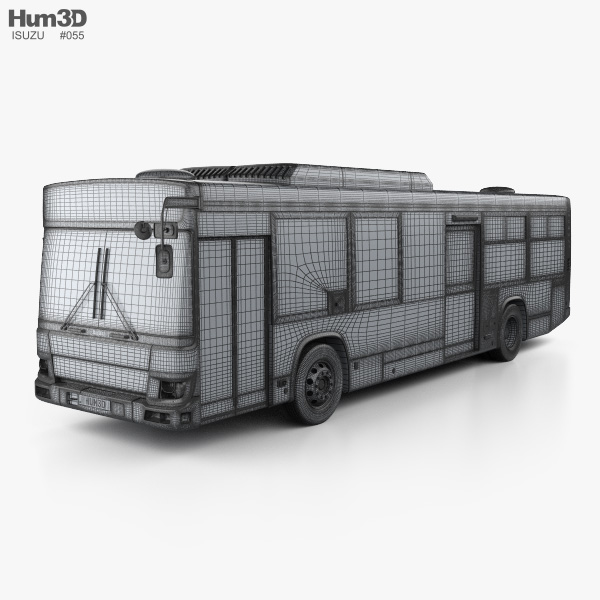 Isuzu Erga Mio L2 bus 2019 clipart