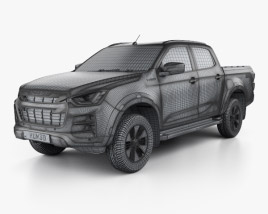 Isuzu D-Max Double Cab Vcross 4×4 2023 car clipart
