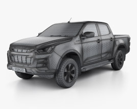 Isuzu D-Max Double Cab Hi-lander 2023 car clipart