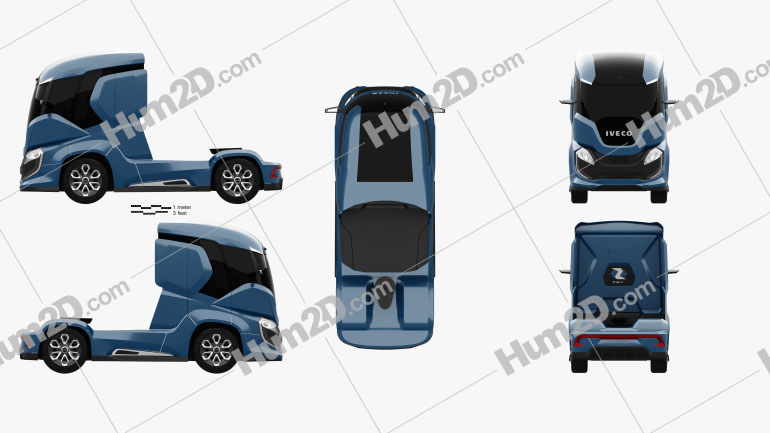 Iveco Z Truck 2016 clipart