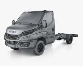 Iveco Daily Single Cab Chassis 2024 clipart