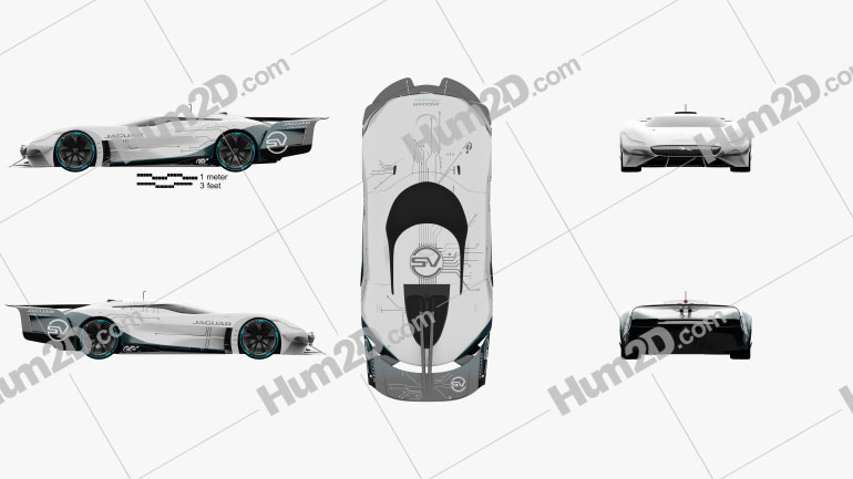 Jaguar Gran Turismo SV 2020 Blueprint