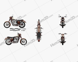 Jawa 300 CL 2021 Motorrad clipart