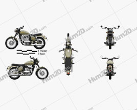 Jawa 42 2021 Motorrad clipart