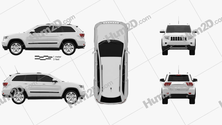 Jeep Grand Cherokee 2011 PNG Clipart
