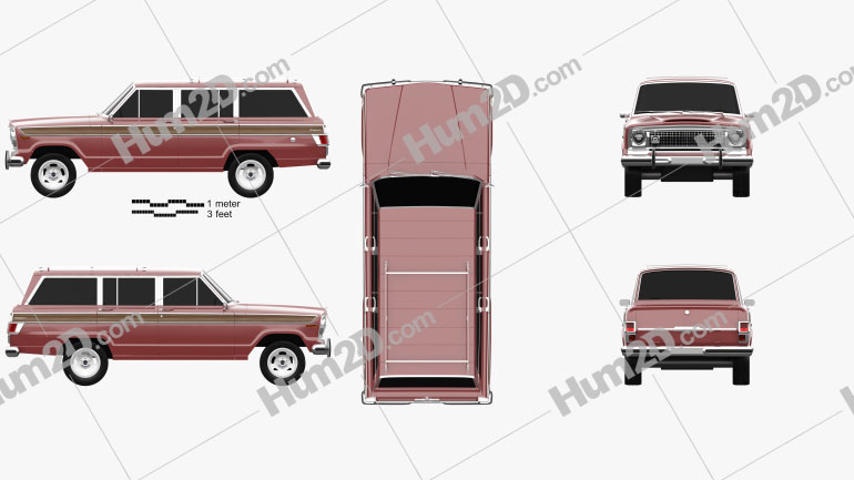 Jeep Wagoneer 1978 PNG Clipart