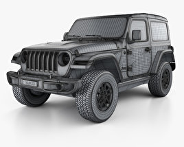 Jeep Wrangler Rubicon 2020 car clipart