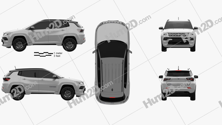 Jeep Compass S 4xe 2021 PNG Clipart
