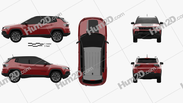 Jeep Compass Trailhawk 4xe 2021 PNG Clipart